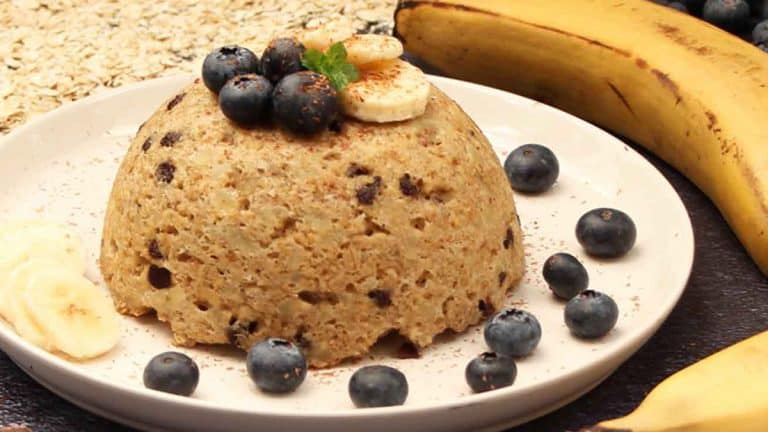 Recette Bowl Cake Banane Sans Oeuf