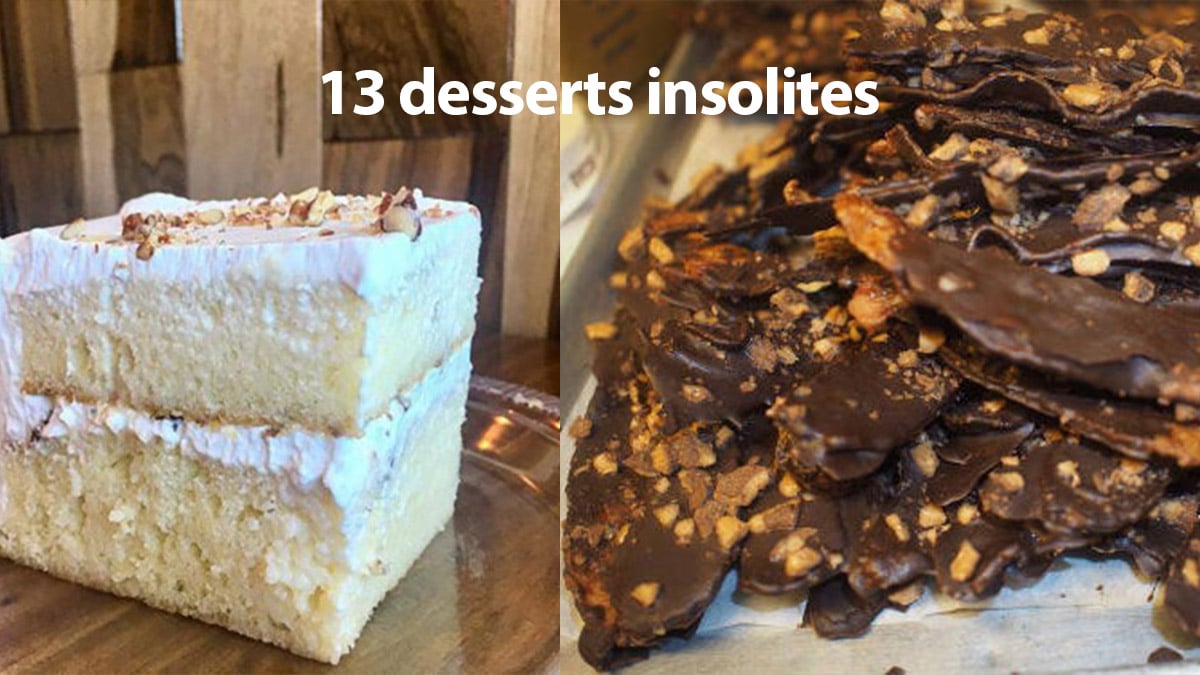 13 desserts