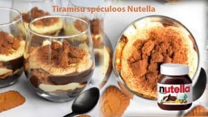 Tiramisu spéculoos Nutella