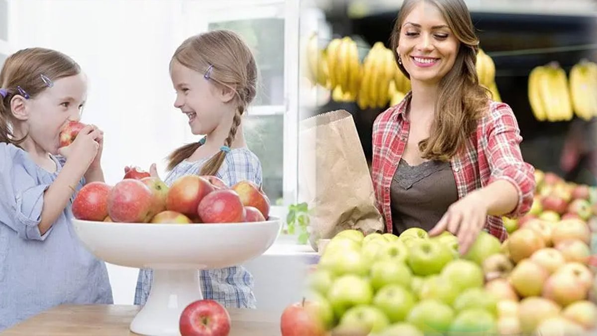 pommes fraîches