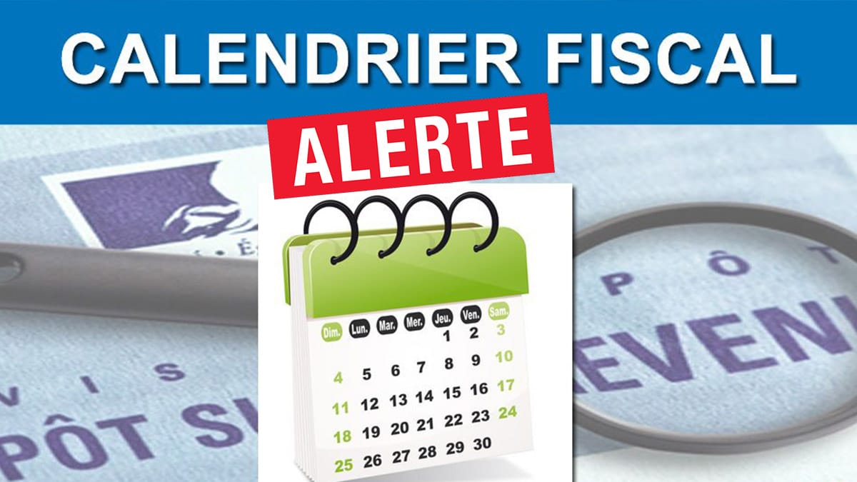 Calendrier fiscal 2023