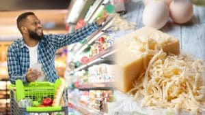 fromage râpé