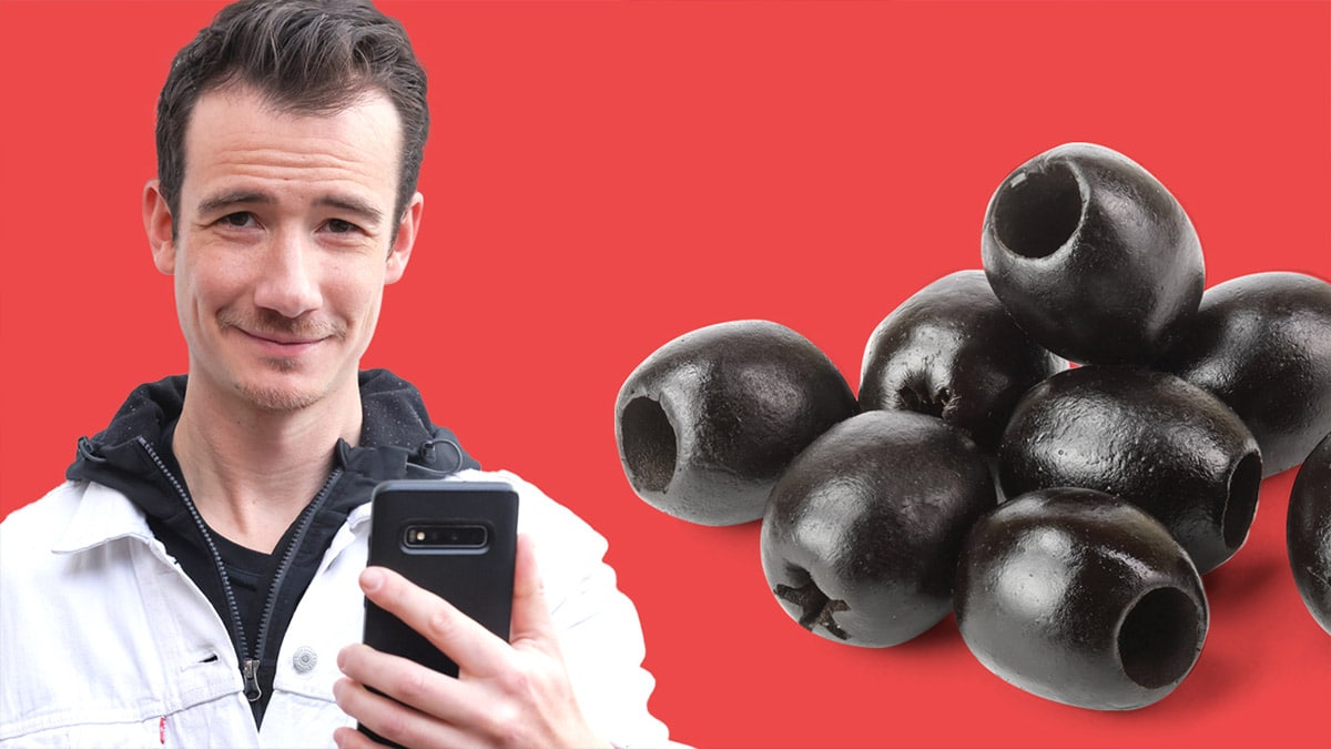 fausses olives noires