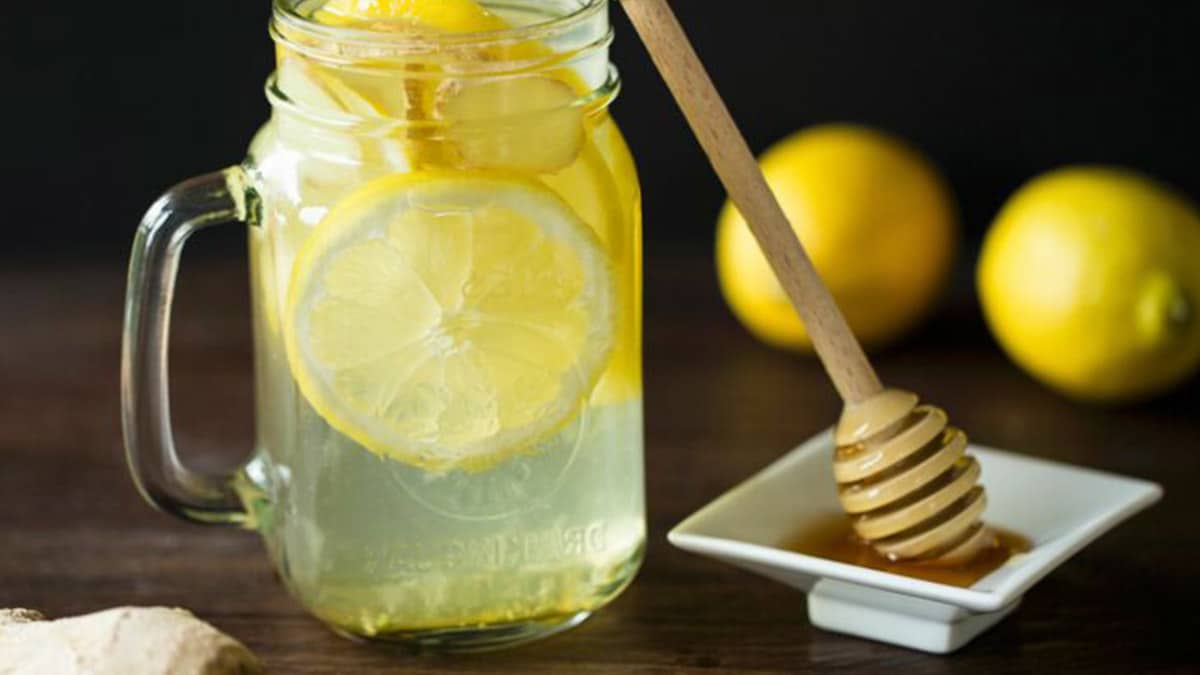 boisson au gingembre et citron