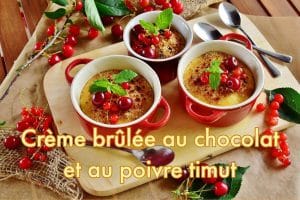 découvrez notre délicieuse recette de crème brûlée au chocolat, un dessert onctueux et irrésistible qui allie la richesse du chocolat à la douceur de la crème. parfait pour un dîner spécial ou pour se faire plaisir, apprenez à maîtriser cette préparation classique avec notre guide étape par étape.