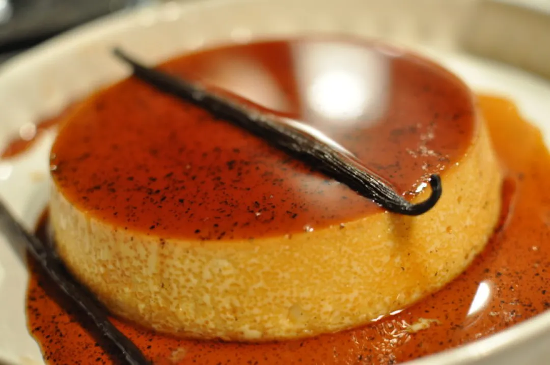 Délicieux Flan à la Vanille et au Caramel