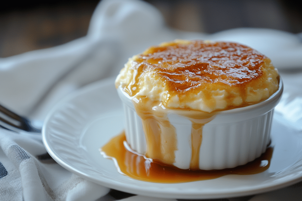 découvrez notre délicieuse recette d'œuf au lait caramélisé, un dessert crémeux et gourmand qui allie douceur et onctuosité. parfait pour les amateurs de douceurs régressives, ce classique de la pâtisserie ravira vos papilles avec sa touche de caramel irrésistible.