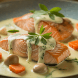 découvrez une blanquette revisitée au saumon, une version moderne et savoureuse qui transforme la recette classique en un plat délicat et gourmand.