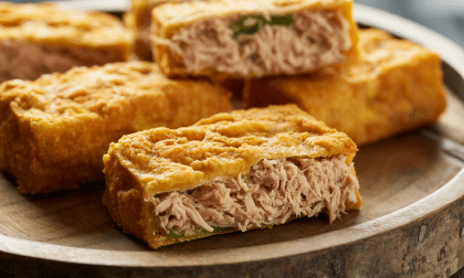 découvrez notre recette facile et rapide pour des bricks au thon croustillantes préparées à l'airfryer, parfaites pour un apéritif savoureux et léger.