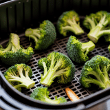 découvrez comment préparer des brocolis croustillants et savoureux en un rien de temps avec notre recette facile au airfryer. parfait pour des légumes rapides et délicieux !