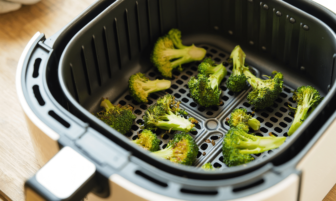 découvrez la recette facile de brocolis croustillants au airfryer pour des légumes savoureux et rapides à préparer. parfait pour un repas sain et délicieux en un rien de temps !