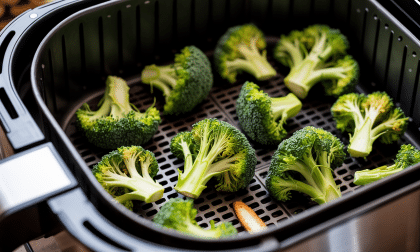 découvrez comment préparer des brocolis croustillants et savoureux en un rien de temps avec notre recette facile au airfryer. parfait pour des légumes rapides et délicieux !