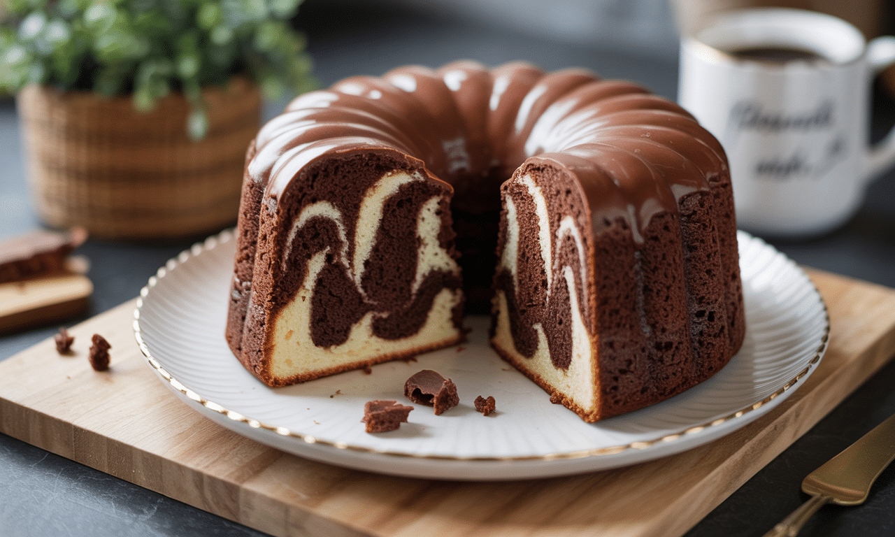 découvrez notre recette ultra simple du cake marbré au chocolat, parfait pour un goûter gourmand et rapide à préparer. un délicieux mélange de chocolat et vanille qui plaira à toute la famille.