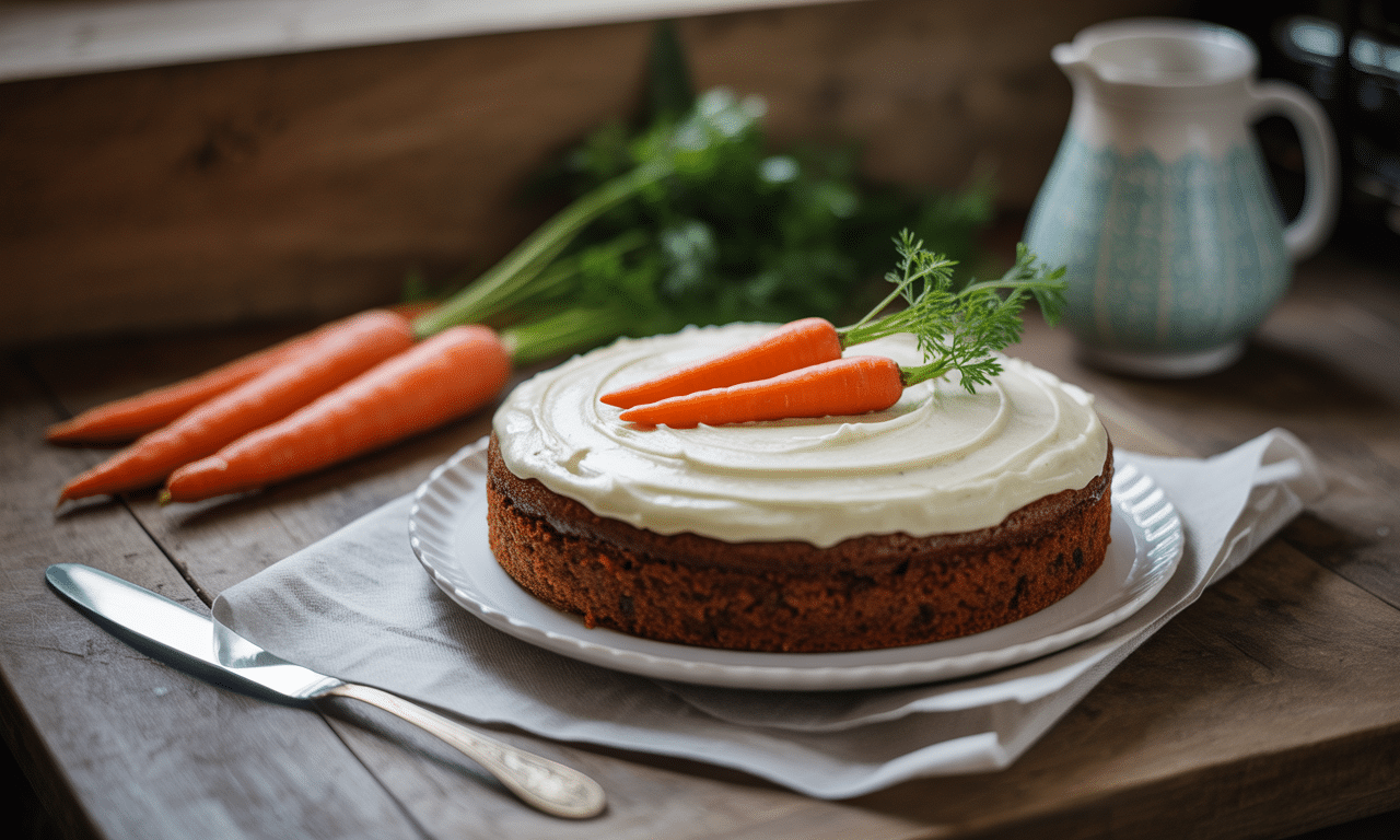 découvrez notre recette authentique de carrot cake, un délicieux gâteau moelleux et gourmand à base de carottes fraîches. parfait pour toutes vos occasions sucrées !