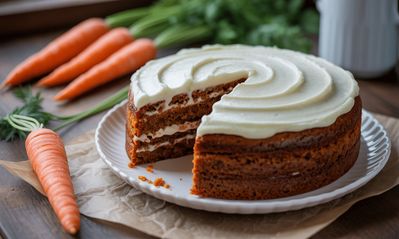 découvrez notre recette authentique de carrot cake, un gâteau gourmand et moelleux aux carottes fraîches, parfait pour toutes les occasions.