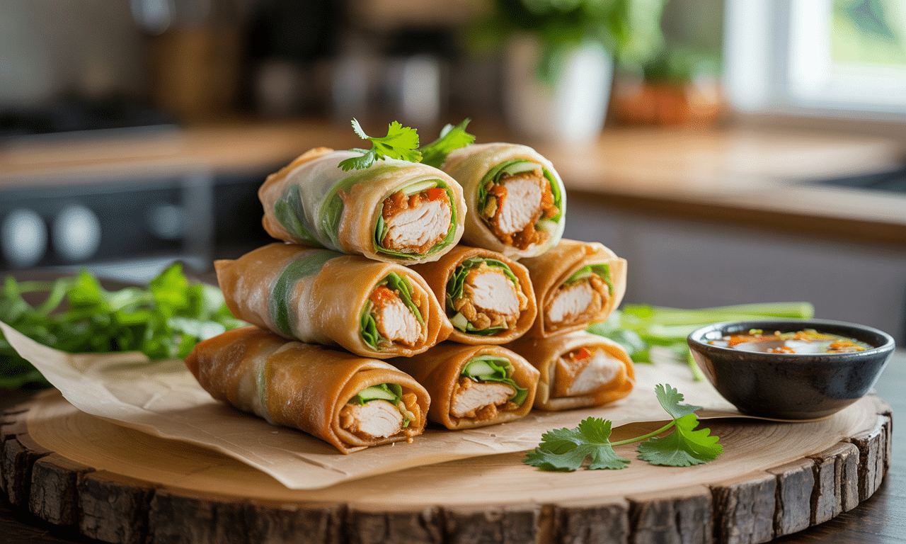 découvrez notre guide complet pour préparer de délicieux nems au poulet maison grâce à une recette simple et détaillée, étape par étape.