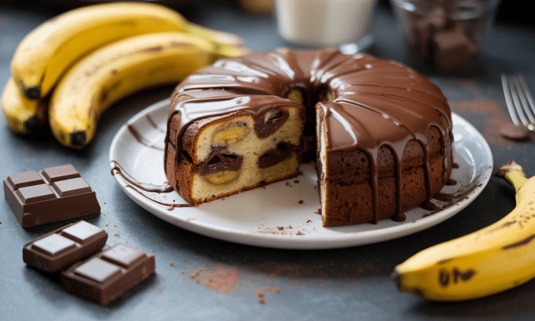 découvrez notre recette facile et gourmande pour préparer un gâteau moelleux à la banane et au chocolat, parfait pour régaler toute la famille.