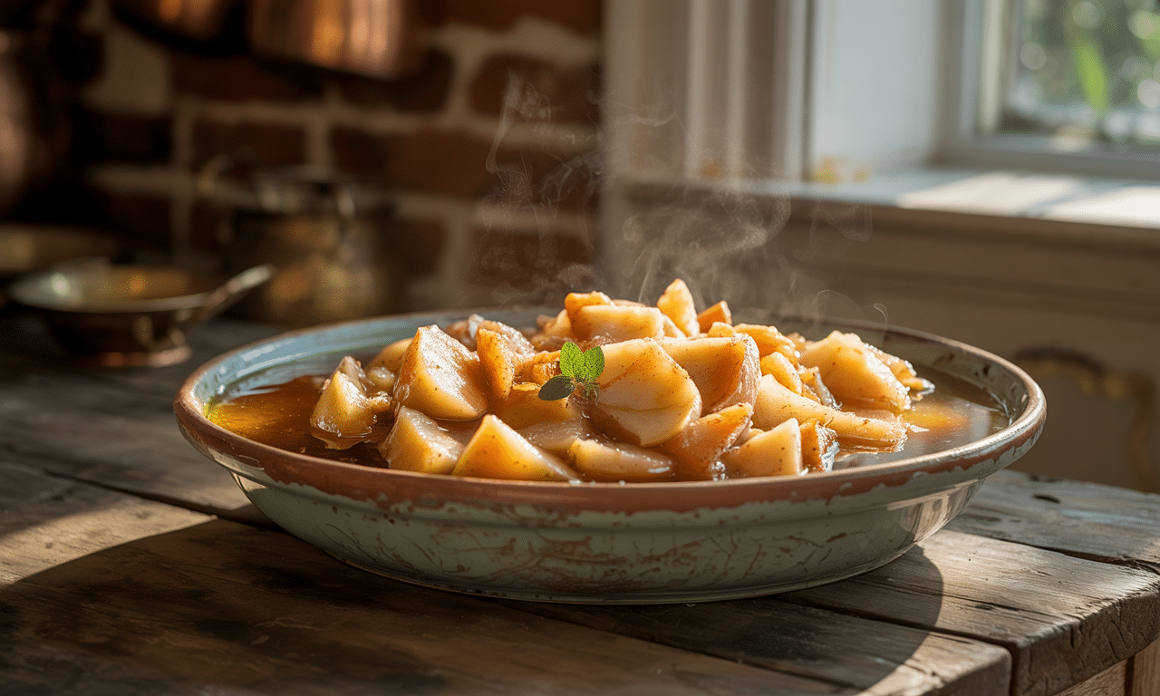 découvrez comment préparer une compote de pommes maison facile et savoureuse avec notre recette simple. un dessert naturel, rapide et délicieux pour toute la famille.