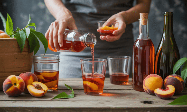 Comment préparer votre propre vin de pêche maison : les étapes faciles à suivre découvrez comment préparer facilement votre propre vin de pêche maison grâce à notre guide étape par étape, pour savourer un breuvage fruité et artisanal chez vous.