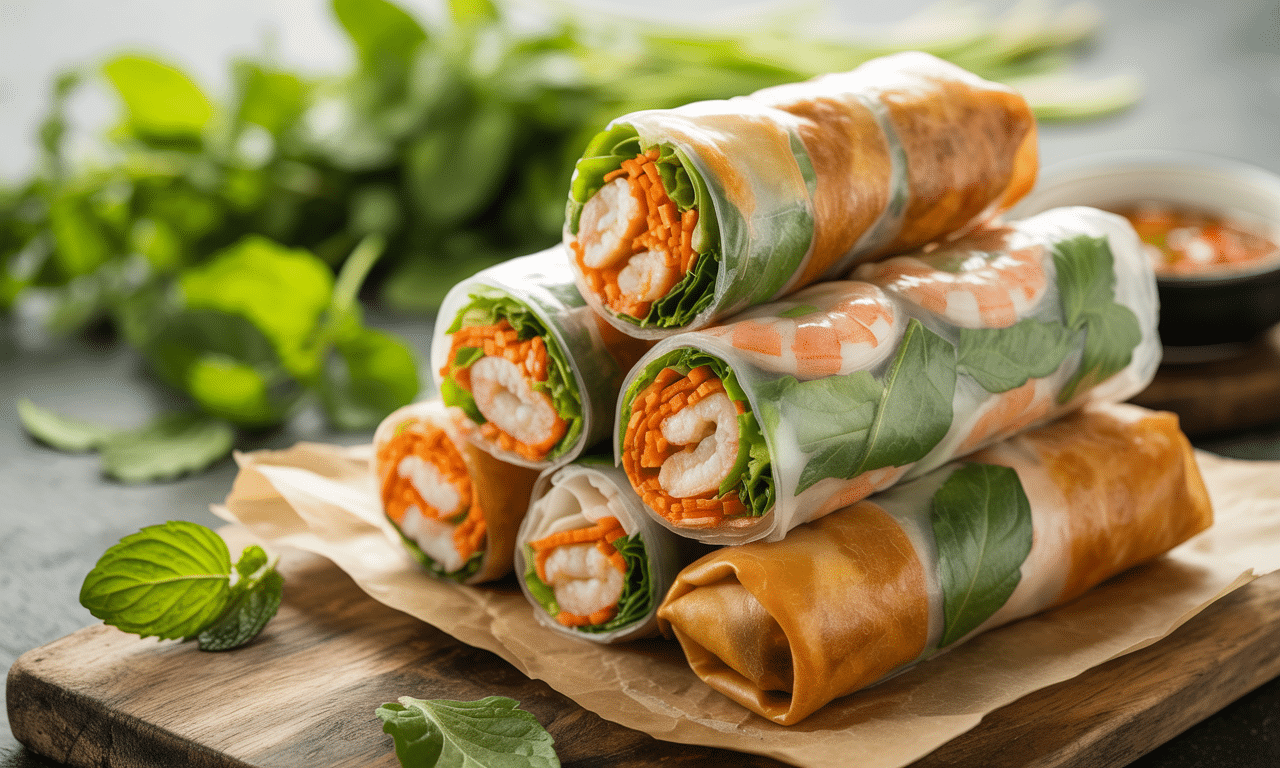 découvrez comment préparer des nems croustillants et légers grâce à notre recette simple et rapide au airfryer. apprenez tous les secrets pour un résultat parfait à chaque fois !