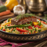 découvrez la recette traditionnelle du couscous royal, un plat méditerranéen savoureux alliant semoule, légumes, viande et épices pour un voyage culinaire exceptionnel.
