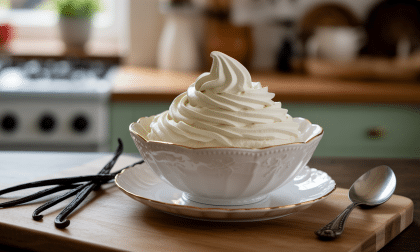 découvrez notre recette facile de crème chantilly maison, légère et ultra onctueuse, pour sublimer tous vos desserts avec douceur et gourmandise.
