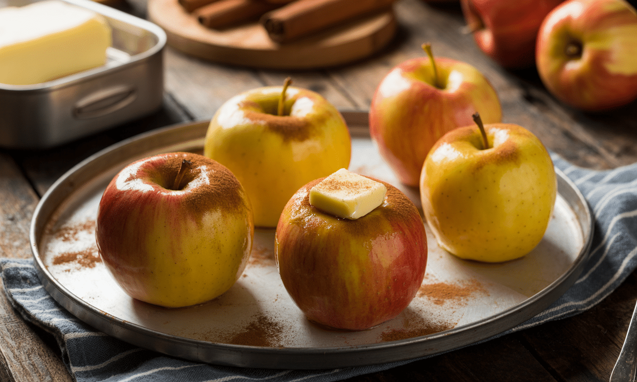 apprenez à cuisiner des pommes au four savoureuses avec cette recette facile et délicieuse, parfaite pour un dessert gourmand et réconfortant.