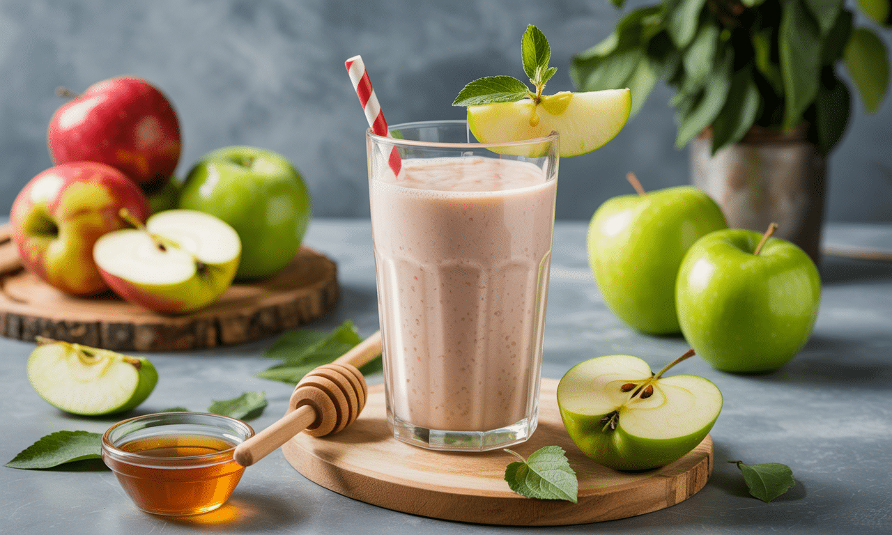 apprenez à réaliser un smoothie pomme et miel délicieux et rafraîchissant, parfait pour une pause saine et gourmande en toute simplicité.