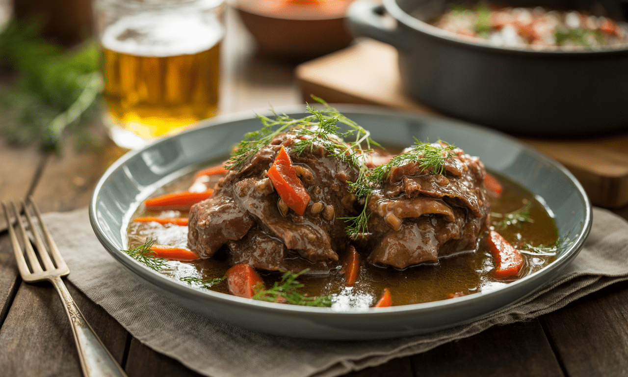 apprenez à préparer une sauce à la bière savoureuse pour sublimer la joue de porc et ravir vos papilles avec une recette facile et gourmande.