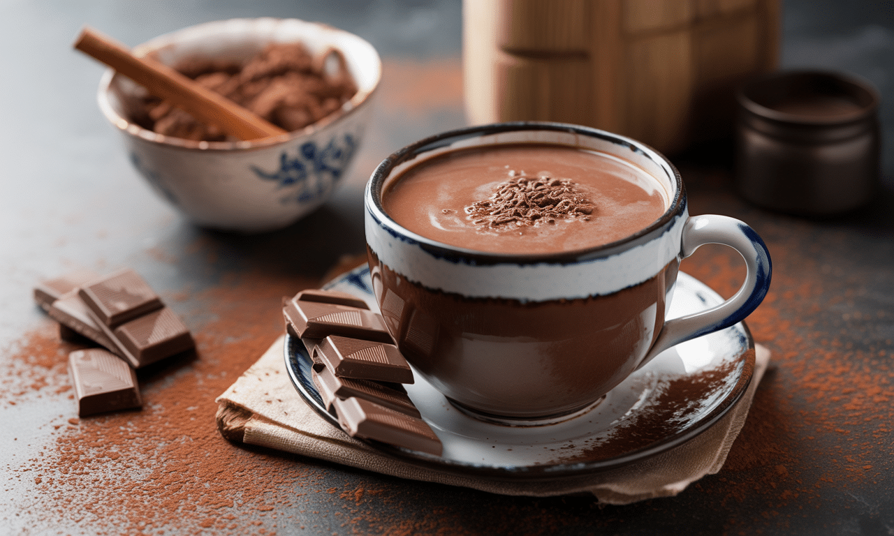 savourez la cioccolata, le secret du chocolat chaud crémeux à l'italienne. une recette authentique pour un instant gourmand et réconfortant.
