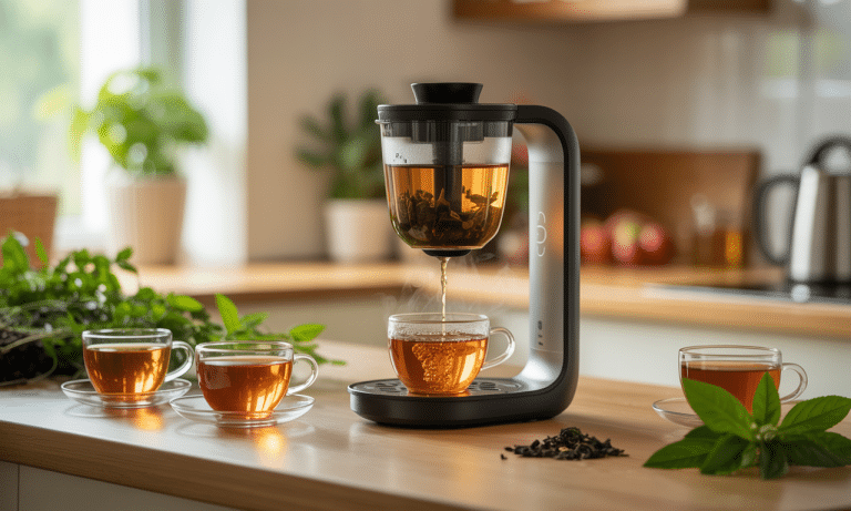 découvrez la machine à thé senya à moins de 58 € et préparez des infusions parfaites à chaque tasse grâce à sa recette inratable. alliez qualité, simplicité et saveur pour vos moments de dégustation.