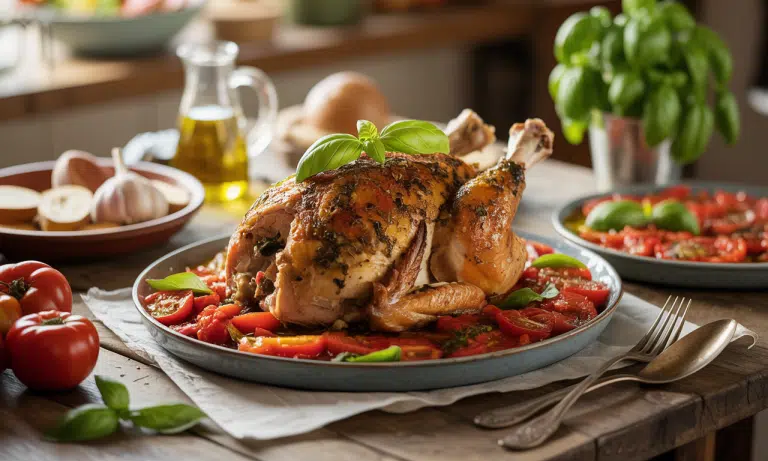 découvrez une recette italienne savoureuse et originale qui révolutionnera votre repas du dimanche, bien au-delà du classique poulet rôti. faites voyager vos papilles avec des saveurs méditerranéennes irrésistibles !