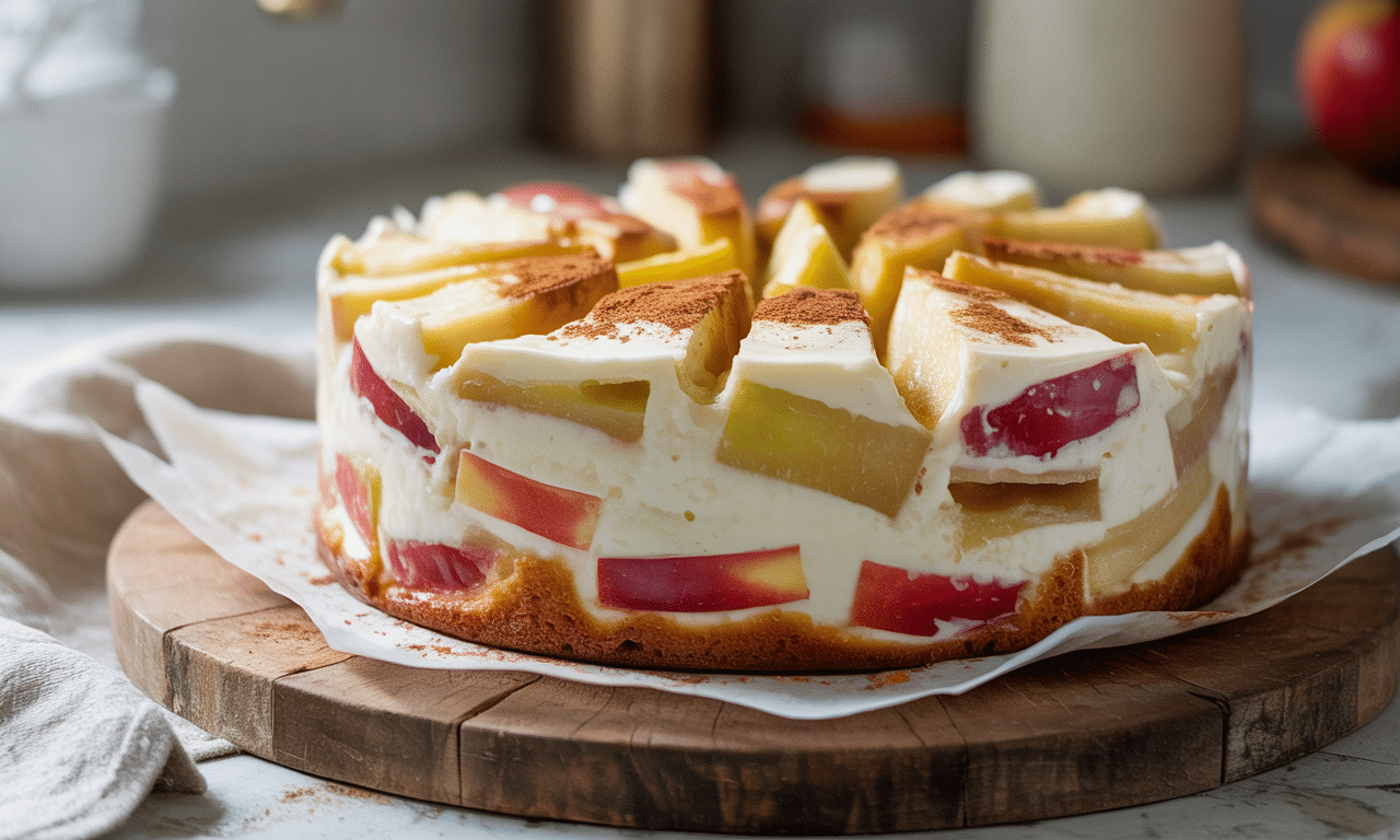 découvrez notre recette facile de gâteau moelleux aux pommes et au yaourt, un dessert gourmand et léger parfait pour toutes les occasions.