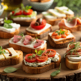 découvrez des idées gourmandes pour préparer un assortiment de toasts apéritifs savoureux, parfaits pour régaler vos invités à l'heure de l'apéritif.