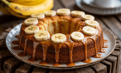 découvrez la recette incontournable du gâteau à la banane façon stéph, un dessert moelleux et gourmand qui séduira tous les palais. facile à préparer et délicieux à savourer.