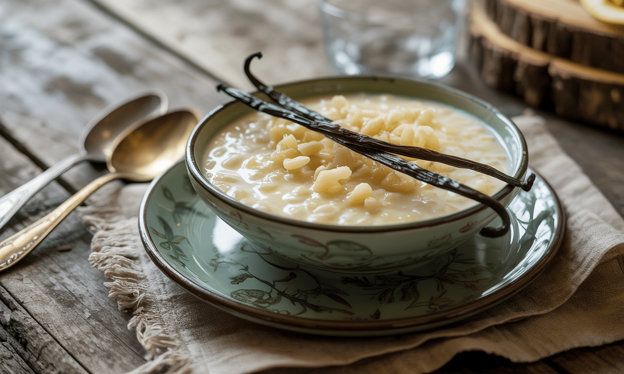 découvrez la recette authentique du riz au lait de maman, un dessert traditionnel et réconfortant qui rappelle les saveurs de l'enfance.