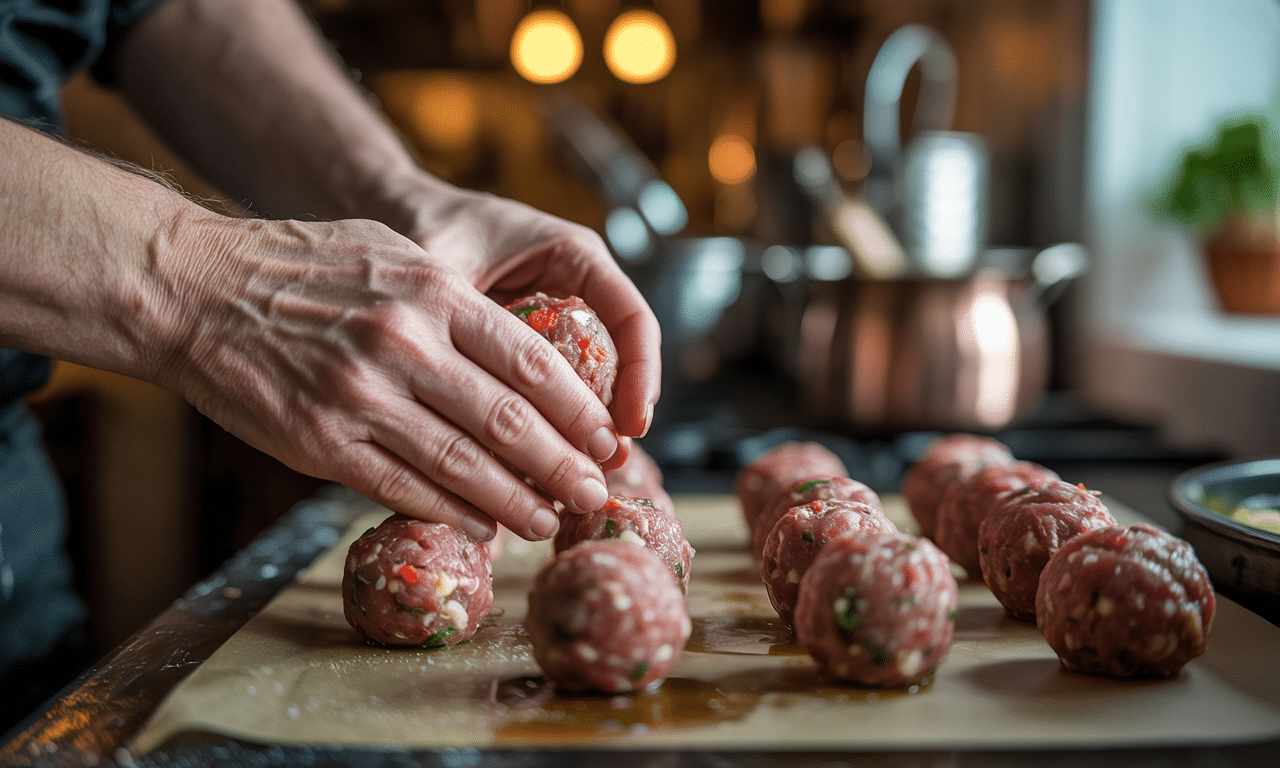 découvrez la recette des boulettes de viande façon cyril lignac, avec une technique secrète pour une texture parfaite et un goût exceptionnel. simplifiez vos repas avec cette méthode magique !