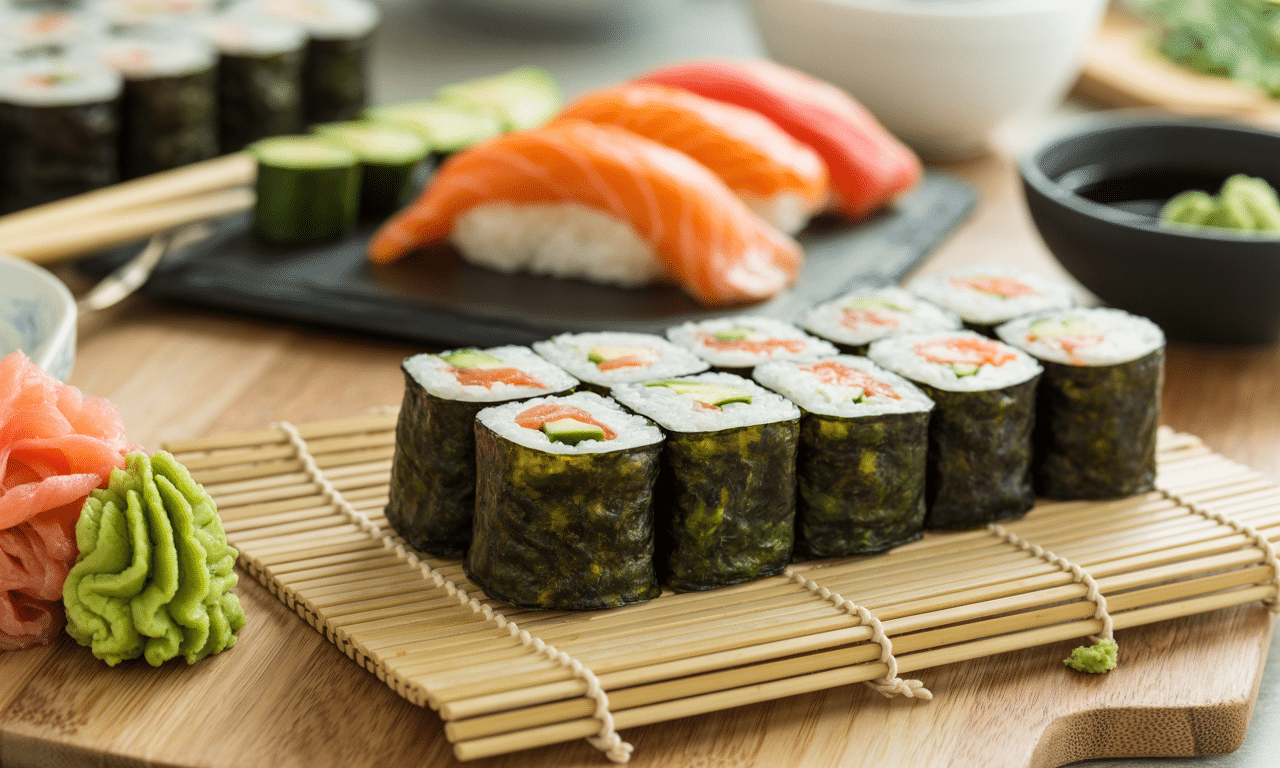 découvrez comment préparer des makis maison savoureux alliant saumon frais, concombre croquant et avocat onctueux, le tout en quelques étapes simples et rapides.