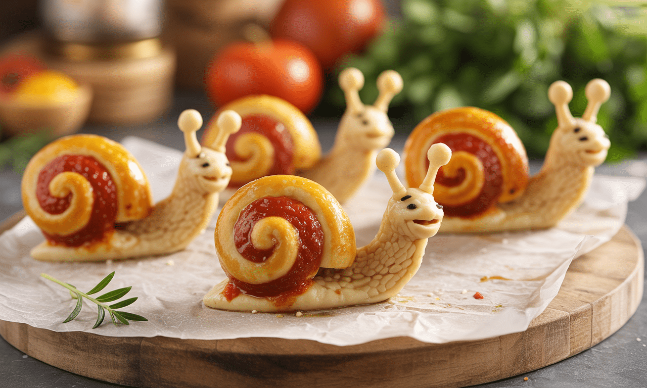 découvrez la recette facile et gourmande des mini pizzas roulées façon escargots, l'apéro parfait pour régaler vos invités en toute convivialité.