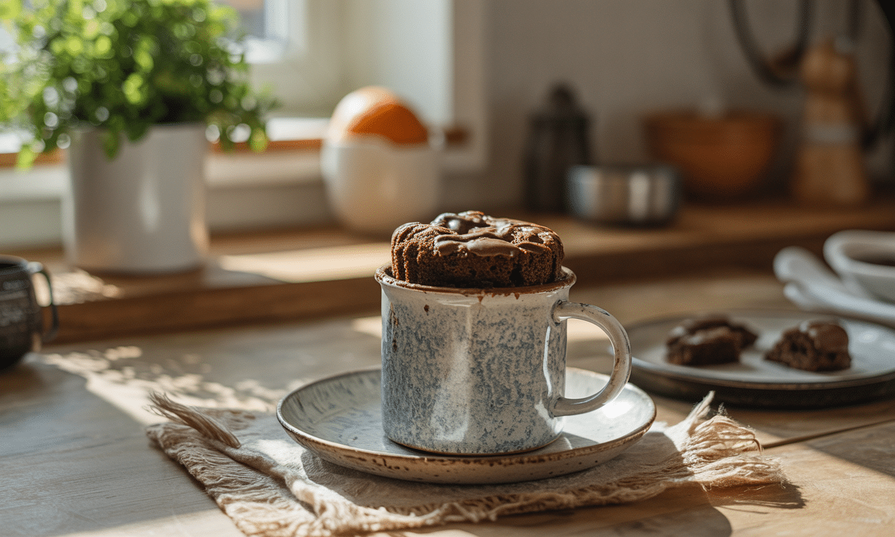 découvrez la recette rapide et facile du mug cake au chocolat, idéale pour une pause gourmande en solo. préparez un dessert moelleux en quelques minutes directement dans votre tasse !