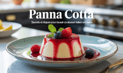 découvrez les secrets et les étapes clés pour réussir une panna cotta onctueuse, ce dessert italien traditionnel qui ravira vos papilles.