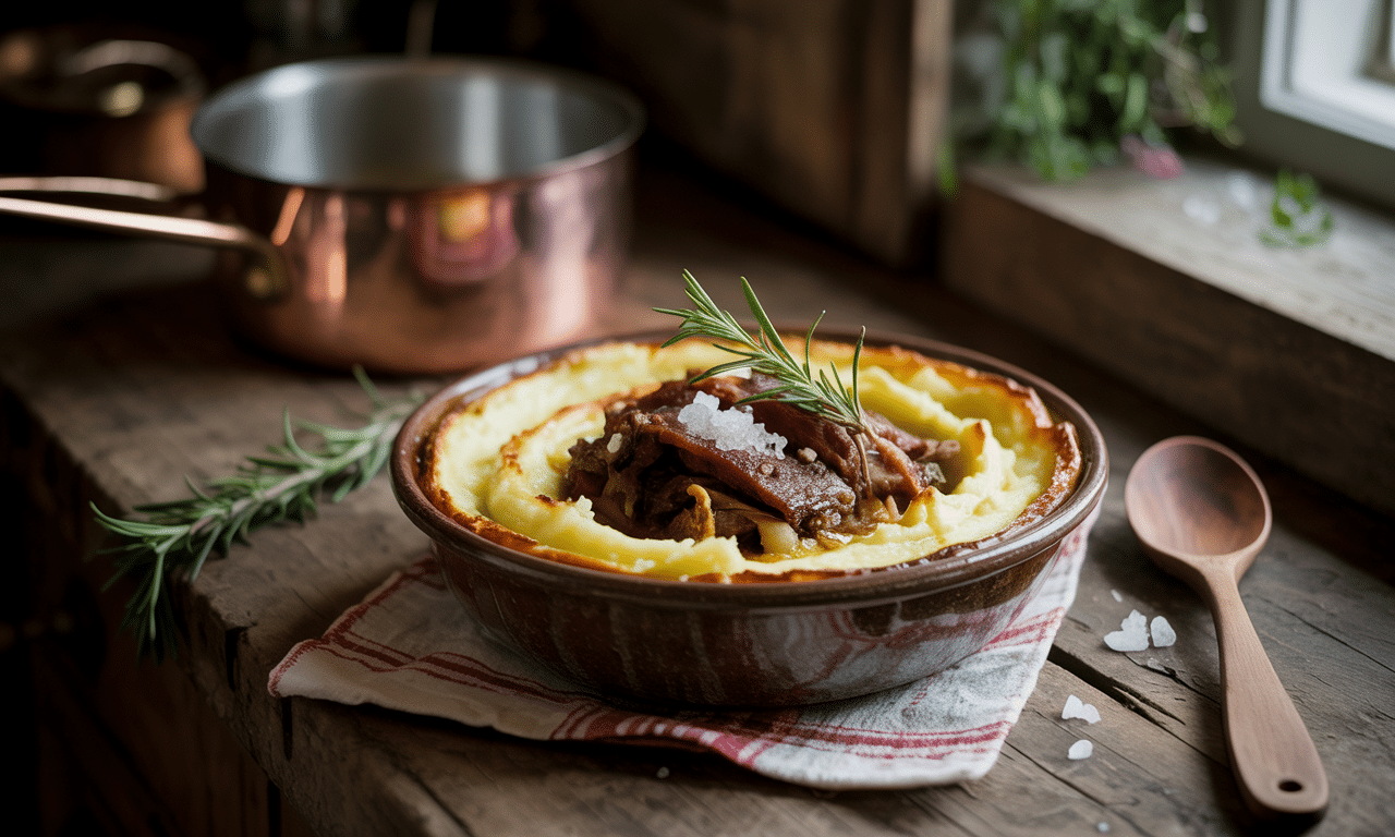 découvrez la recette express et savoureuse du parmentier de confit de canard au cookeo, facile à préparer pour un repas irrésistible en un rien de temps.