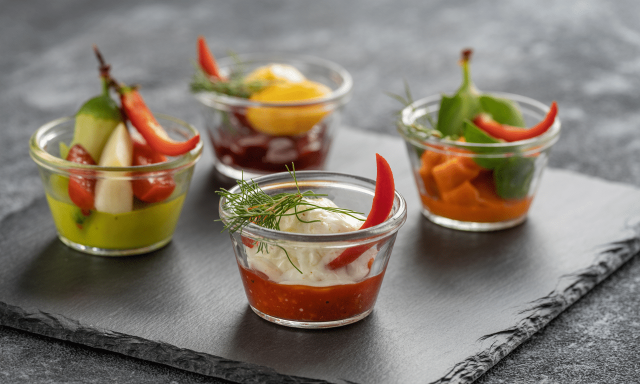 découvrez les petites verrines gourmandes de momo, l'apéro créatif et facile à partager, parfait pour surprendre vos invités avec des saveurs originales et raffinées.