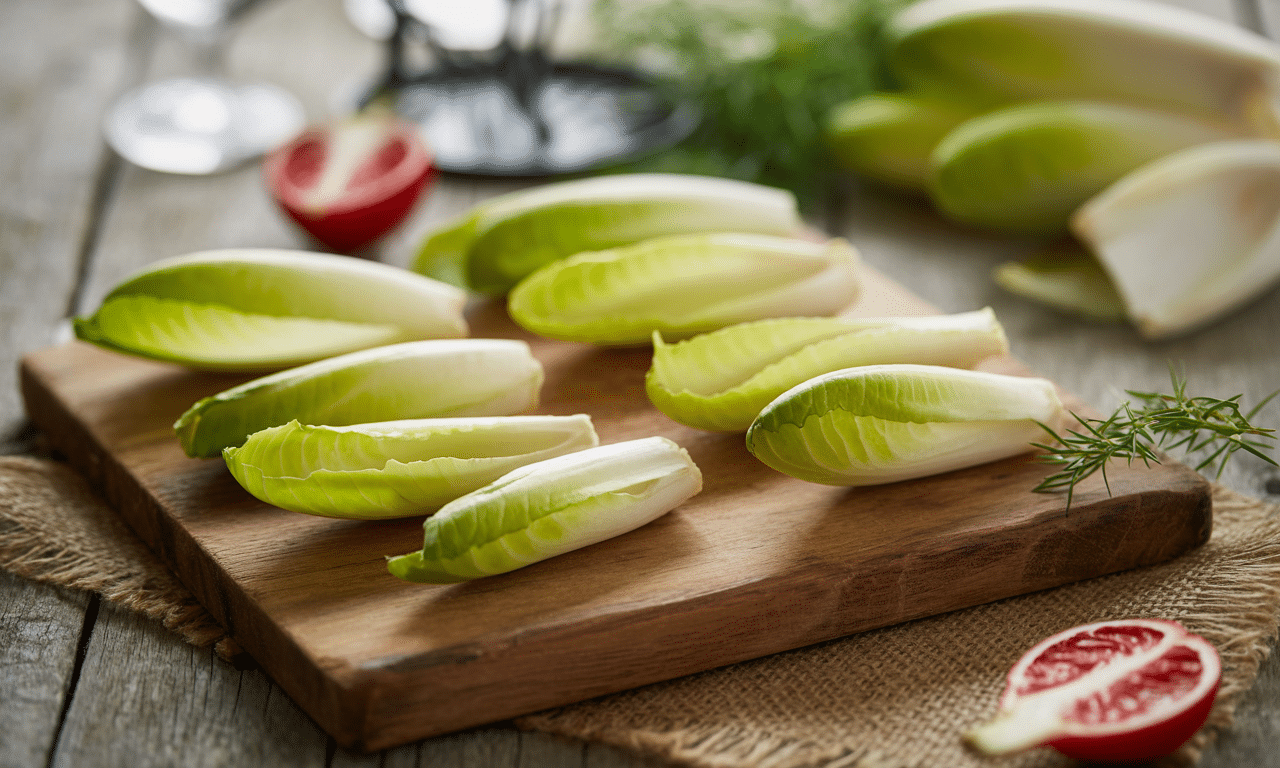découvrez notre recette légère et gourmande de petites bouchées d'endives au fromage, parfaites pour un apéritif sain et savoureux.