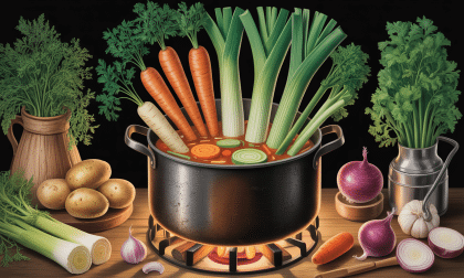 découvrez l'art du pot-au-feu parfait en apprenant à cuire vos légumes dans le bon ordre pour un plat savoureux et réussi à coup sûr.
