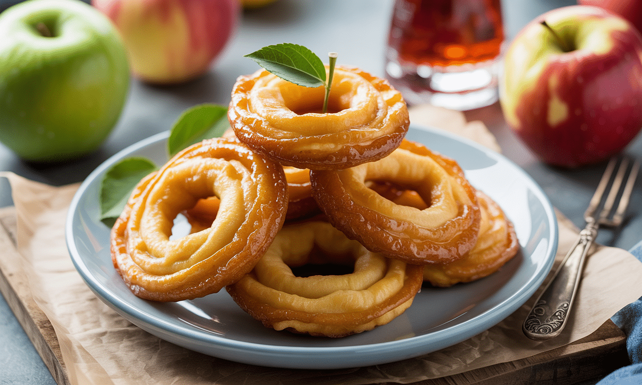 apprenez à réaliser des beignets de pommes parfaits grâce à une astuce simple et surprenante utilisant un verre. suivez notre guide pour des résultats délicieux et inratables !