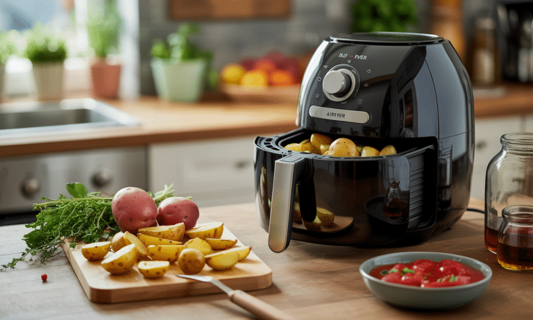 Préparez des potatoes croustillantes au Airfryer : la recette facile à la maison découvrez comment préparer des potatoes croustillantes et savoureuses chez vous grâce à notre recette simple et rapide au airfryer. un délice maison en un rien de temps !
