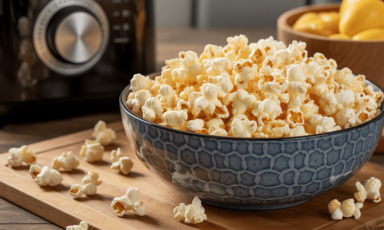 découvrez comment préparer facilement et rapidement du popcorn craquant avec votre airfryer. une recette simple pour un en-cas délicieux et léger à partager en toute occasion !