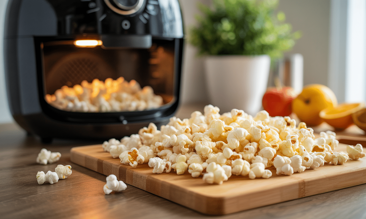 découvrez comment préparer du popcorn craquant et délicieux en quelques minutes avec votre airfryer, pour des snacks rapides et sains à partager en famille ou entre amis.