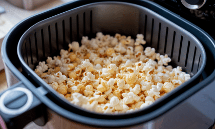 découvrez comment préparer facilement du popcorn croustillant en quelques minutes avec votre airfryer. recette rapide et savoureuse pour un snack parfait à la maison.